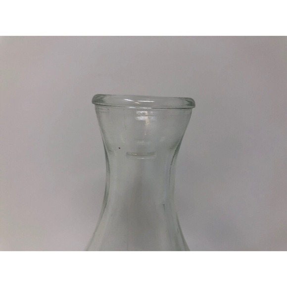 Carafino Clear Glass Bottle 8oz 25cl Wine Vinegar Dressing Pourer 6.25" Cruet - Picture 6 of 7